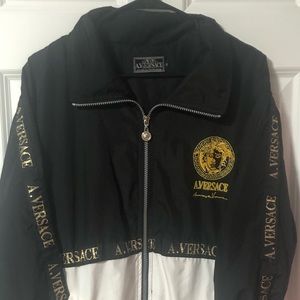 Vintage Versace Windbreaker Jacket 